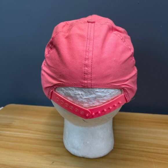 Vintage Iowa Hat Pink Cap USA Made Union Tag Embroidered State Map Retro - Picture 5 of 8